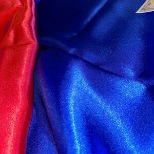 Satin Solid Fabric Bundle Red & Blue Remnants 2+ Yards Casa Collection Jo-Ann's